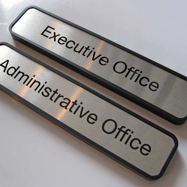 administrative office signs